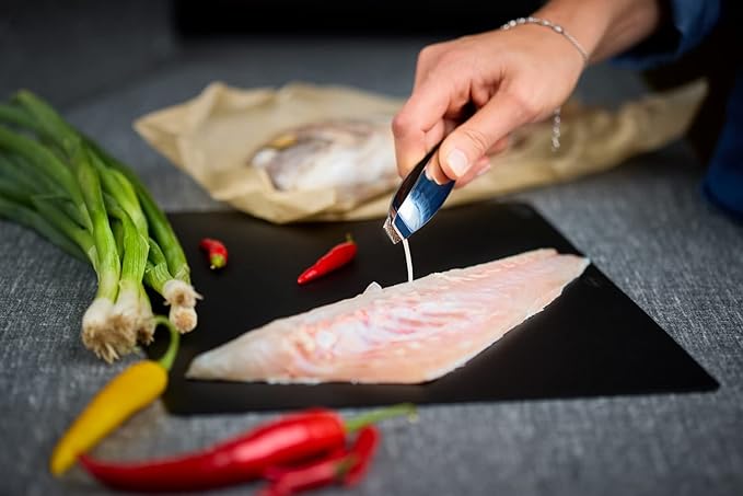 Rosle Stainless Steel Fishbone Tongs, 5.9-inch, Silver