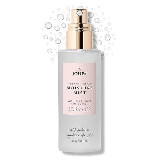 Jouer Hydrate & Repair Moisture Mist with Blue Light Protection, 100ml - Face Spray Mist Hydrating - Makeup Refreshing Mist - Vegan Friendly - Paraben, Gluten, Cruelty & Talc Free-BrightBean Baby