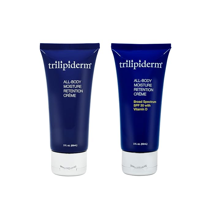 Trilipiderm Travel Size Moisturizer Sunscreen 3oz – The Stowaways Overnight, Travel Size, Getaway – Hydration for Body and Face 1 x SPF 30 Sunblock and 1 x All-Body Moisturizer-BrightBean Baby