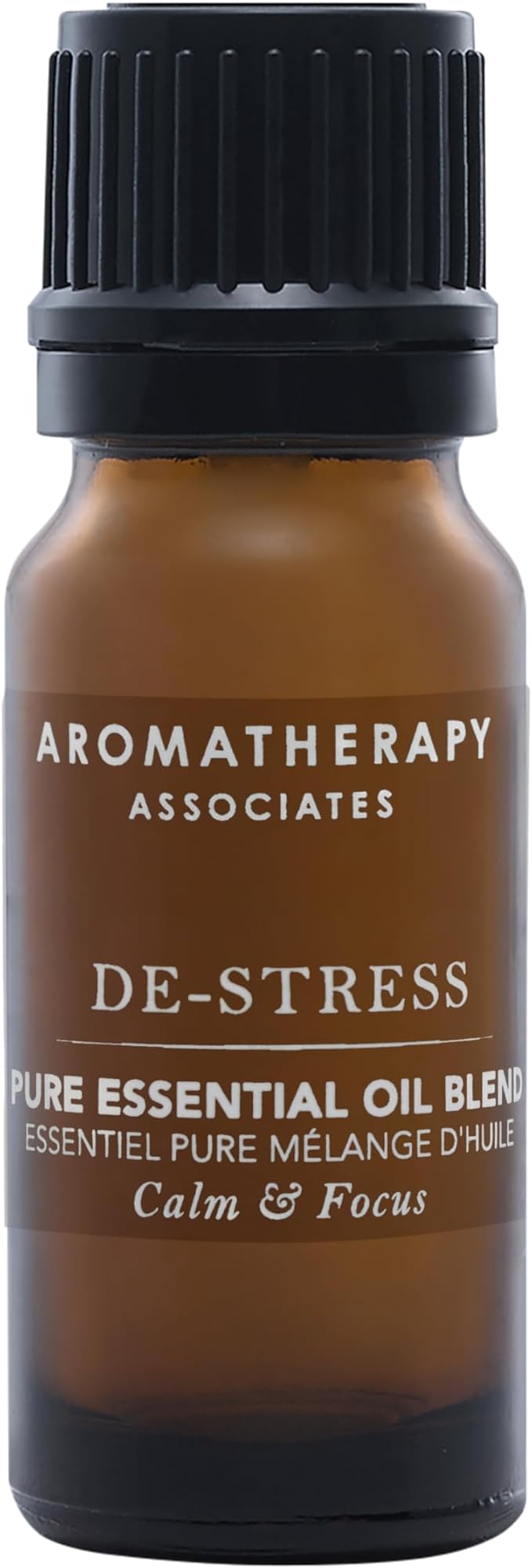 Aromatherapy Associates De-Stress Pure Essential Oil Blend. Premium Undiluted Blend to Clear The Mind. Hand-Crafted with Frankincense, Chamomile and Petitgrain (0.33 fl oz)-BrightBean Baby