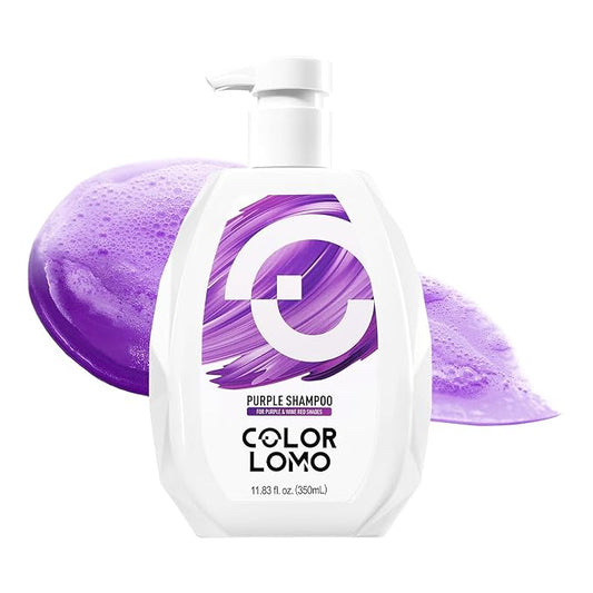 Ultra Color Safe Shampoo | Help Prevent Fading & Provide Subtle Color Replenishment | Prolong Color Vibrancy and Enhance Shine | Vegan & Cruelty-Free Formula | For Purple Color Treated Hair-BrightBean Baby
