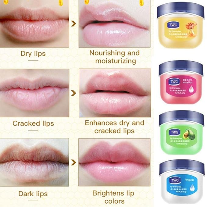 Fruit Flavored Lip Balm Set, Anti Chapping Lip Mmoisturizers, Mini Chapstick, Relieves Dull and Dry Skin, Long Lasting Lip Care Products-BrightBean Baby
