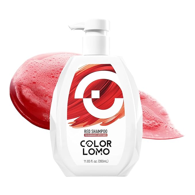 Ultra Color Safe Shampoo | Help Prevent Fading & Provide Subtle Color Replenishment | Prolong Color Vibrancy and Enhance Shine | Vegan & Cruelty-Free Formula | For Red Color Treated Hair-BrightBean Baby