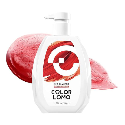 Ultra Color Safe Shampoo | Help Prevent Fading & Provide Subtle Color Replenishment | Prolong Color Vibrancy and Enhance Shine | Vegan & Cruelty-Free Formula | For Red Color Treated Hair-BrightBean Baby