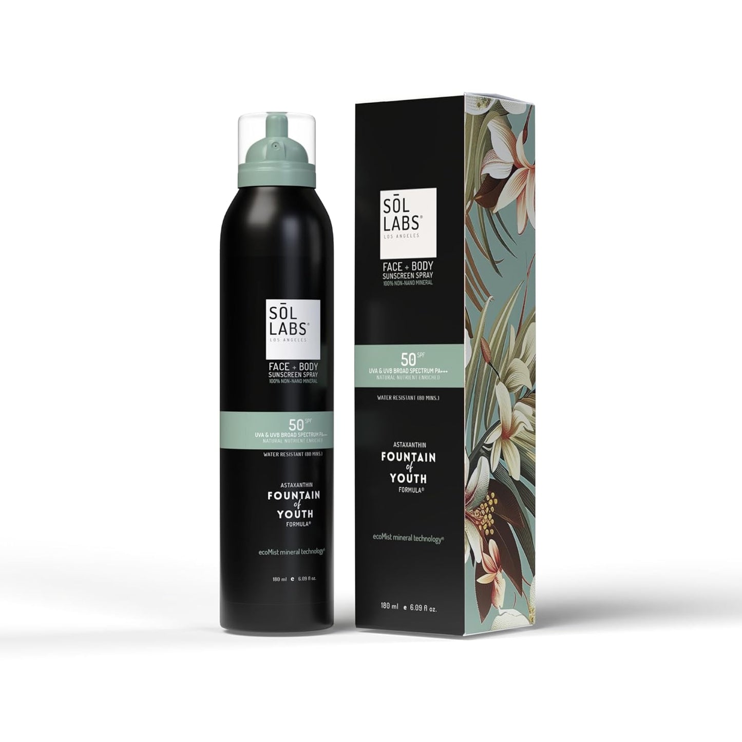 Mineral Sunscreen Spray SPF 50 – Reef Safe Sunscreen Spray, Lightweight Zinc Oxide, Water-Resistant – Korean Skincare, Face & Body Sun Protection-BrightBean Baby