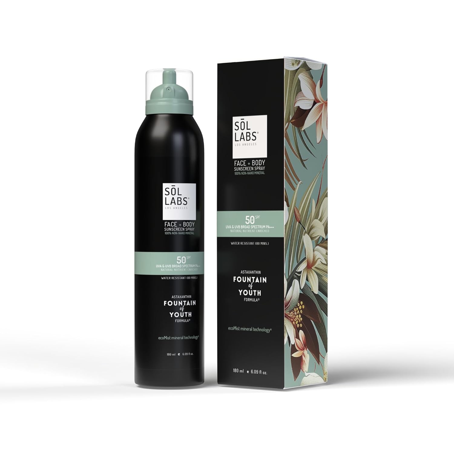 Mineral Sunscreen Spray SPF 50 – Reef Safe Sunscreen Spray, Lightweight Zinc Oxide, Water-Resistant – Korean Skincare, Face & Body Sun Protection-BrightBean Baby