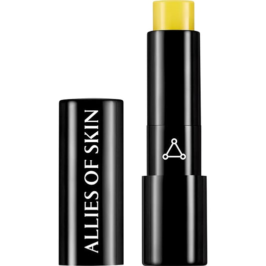 Allies of Skin Peptide & Ceramide Repair Lip Balm with Palmitoyl Tripeptide-5, Ceramide NP, Sea Buckthorn Oil, Avocado Oil, Sunflower Seed Oil, Shea Butter, Vitamin C & E. 3.8g/ 0.13 oz-BrightBean Baby