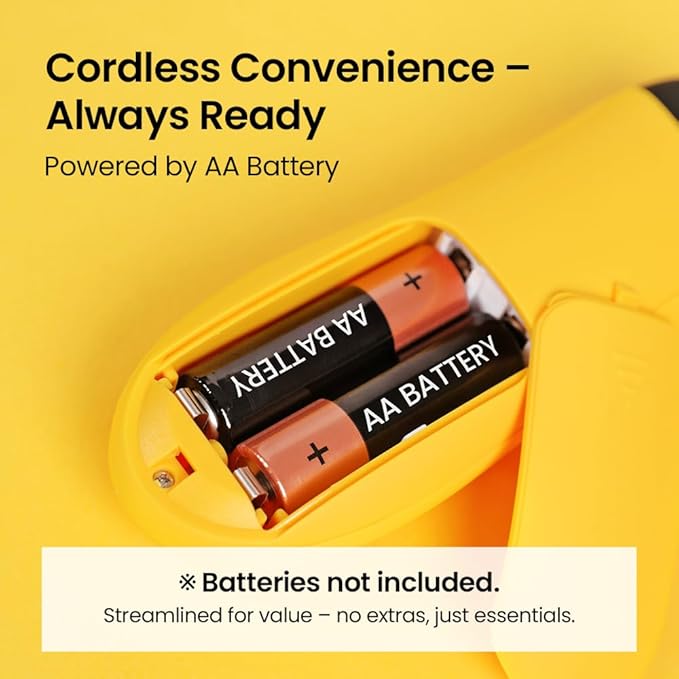 Gorilla Technique Mini Epilator 1000V, Pain Relief Roller, Facial & Body Hair Removal Device, Electric Tweezers for Women & Men, Specialized for Narrow and Sensitive Area, Korean Skin Care - 1000V-BrightBean Baby