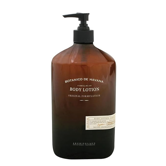 Archipelago Botanicals Botanico De Havana Lotion, Moisturizing Sugar Cane Pineapple & Orange Body Lotion for Soft, Healthy Skin, Paraben Free, Phthalate Free, 15.3 oz-BrightBean Baby
