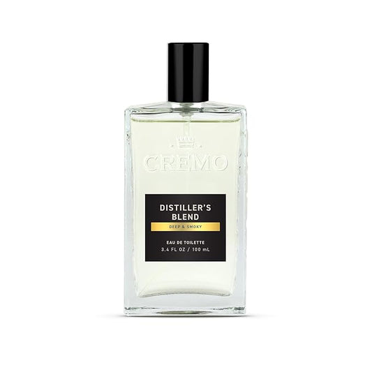 Cremo Cologne for Men - Distillers Blend Mens Cologne Spray - A Combination of Kentucky Bourbon, Smoked Vetiver and American Oak, Fragrances For Men, 3.4 Fl Oz-BrightBean Baby