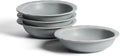 Stone Lain Oasis 4-Piece Pasta Bowl Set Stoneware, Grey Blue