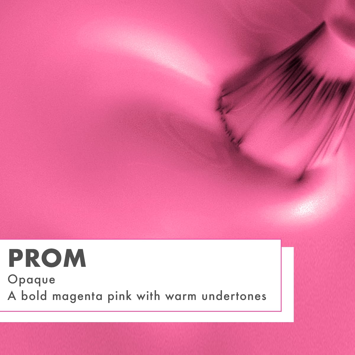 Olive & June Quick Dry Nail Polish | Instant Fast-Drying, Smudgeproof Color | 15-free, Vegan, Cruelty-Free Formula | Lasts up to 5 Days | Salon-Quality Manicure, Pedicure at Home | Prom Magenta Pink-BrightBean Baby