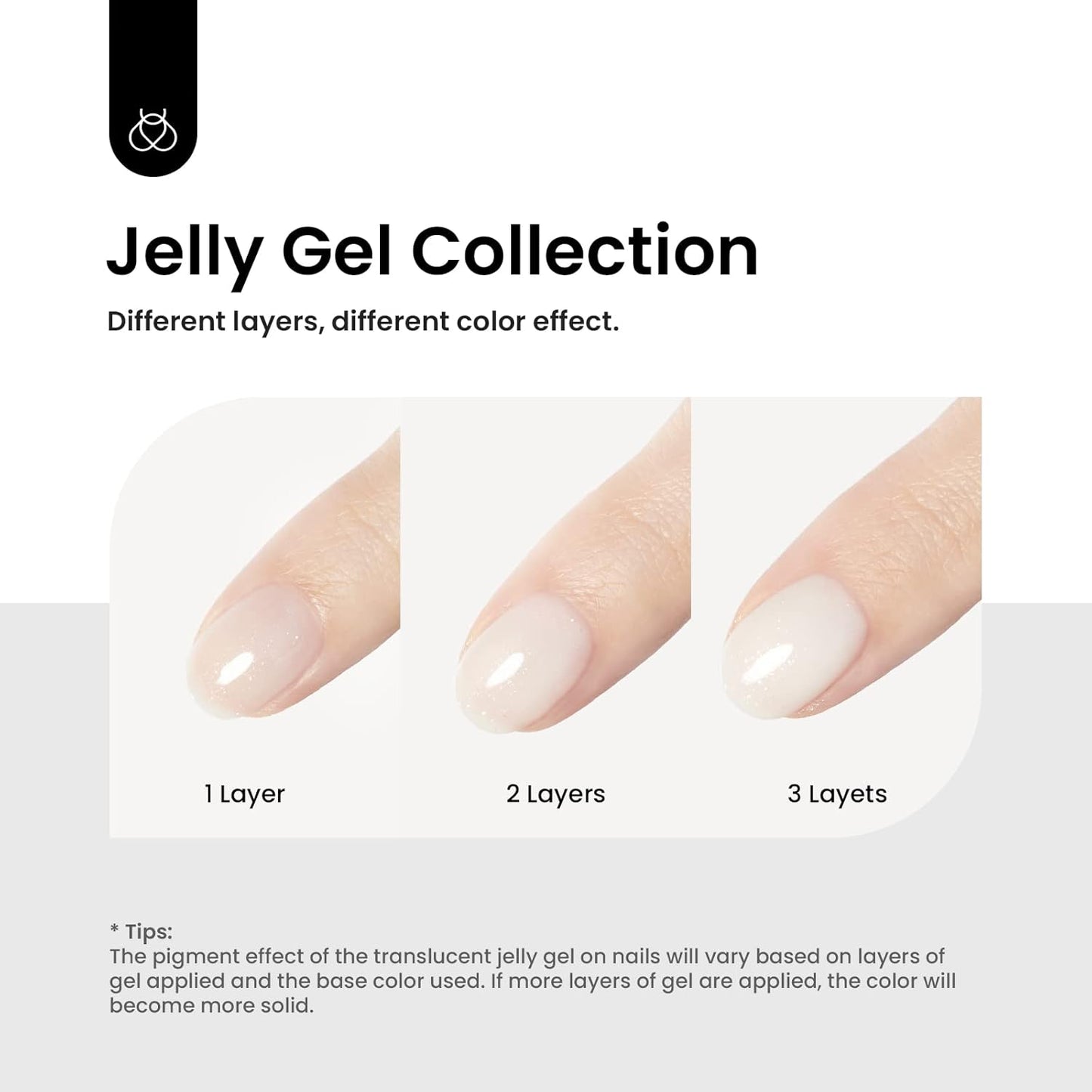 Beetles White Gel Nail Polish-15 ml Shimmer Glitter Milky White Gel Nail Polish Soak Off UV/LED Lamp Nail Art Manicure Salon DIY for French Nail Home Gift for Women Girls-BrightBean Baby