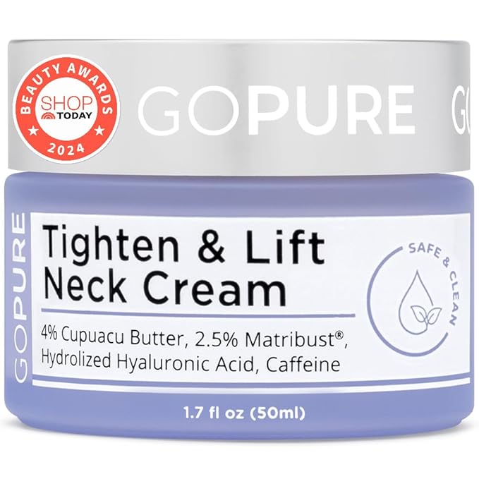 goPure Tighten and Lift Neck Cream- Clinically Tested-BrightBean Baby