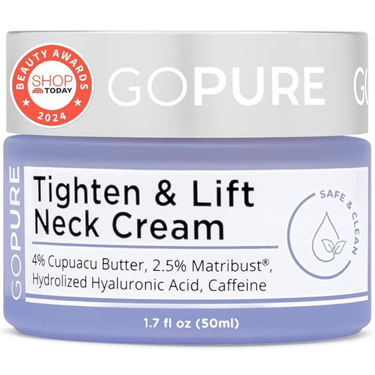 goPure Tighten and Lift Neck Cream- Clinically Tested-BrightBean Baby