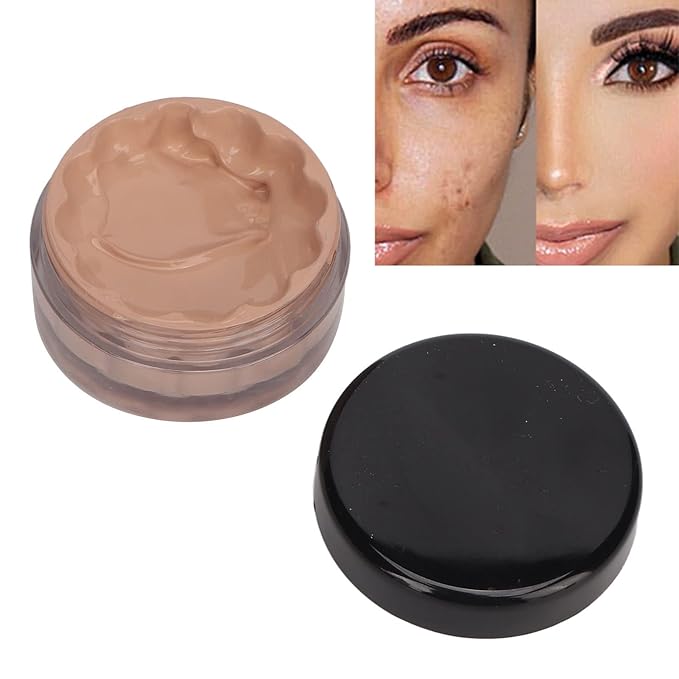 Color Correcting Concealer Cream, Makeup Face Concealer Brighten Skin Colour Moisturising Lasting Oil Control Coverage Concealer,Professional Makeup Corrector 12ml (02)-BrightBean Baby