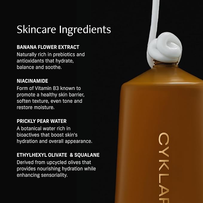 Nutrient Rich Body Cream. Vanilla Verve Nourishing Moisturizer with Niacinamide and Banana Flower Extract. Deep Hydration, Thick Body Lotion, Dry Skin Cream for Women and Men, 8 Fl Oz-BrightBean Baby