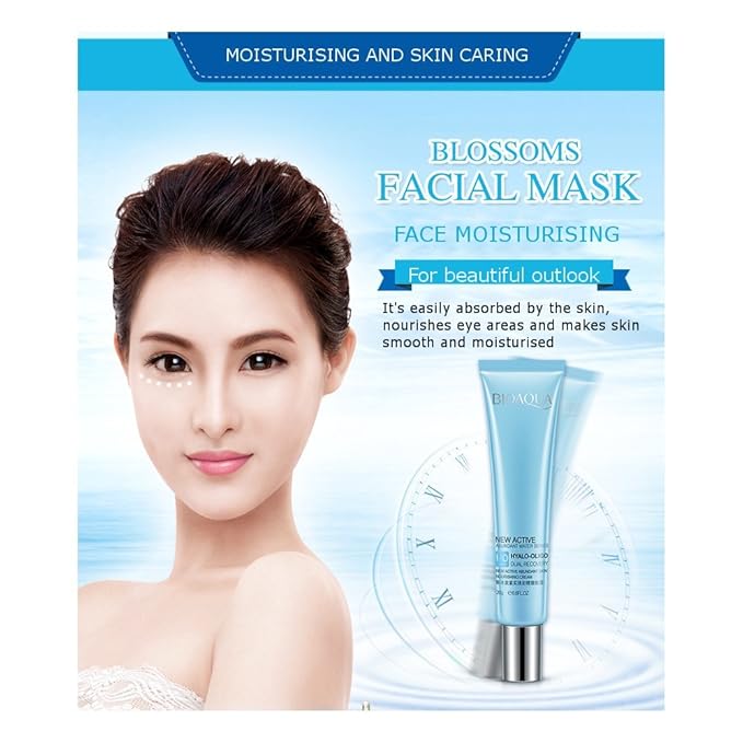 BIOAQUA New Active Abundant Water HYALO-OLIGO Dual Recovery Nourishing Natural Extract Cream 20g-BrightBean Baby