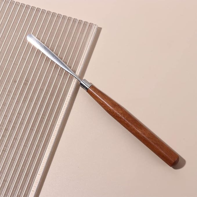 Stainless Steel Nail Art Spatula Cosmetic Makeup Palette Spatula Spoon Cream Stirring Rod Mixing Tool Manicure Accessories For Women-BrightBean Baby