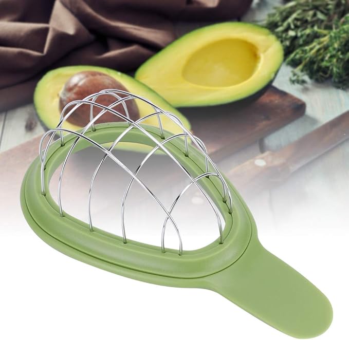 Watris Veiyi Avocado Cutter, Avocado Cube Maker, Fruit Avocado Slicer Tool, Cuber Dicer Tool, Cool Kitchen Gadgets, Stainless Steel Cutter Peeler Pitter