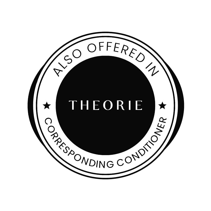 Theorie Amber Rose Hydrating Shampoo- Refresh & Hydrate, Irresistible Scent of Rose, Jasmine & Amber, Suited for All Hair Types-Color & Keratin Treated Hair, 400ML-BrightBean Baby
