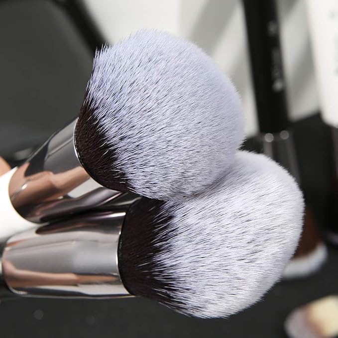 DUcare Professional Makeup Brushes 31Pcs Panda Series Makeup Brush Set Kabuki Foundation Blending Face Powder Blush Concealers Eye Shadows With Leather Case Organizer-BrightBean Baby