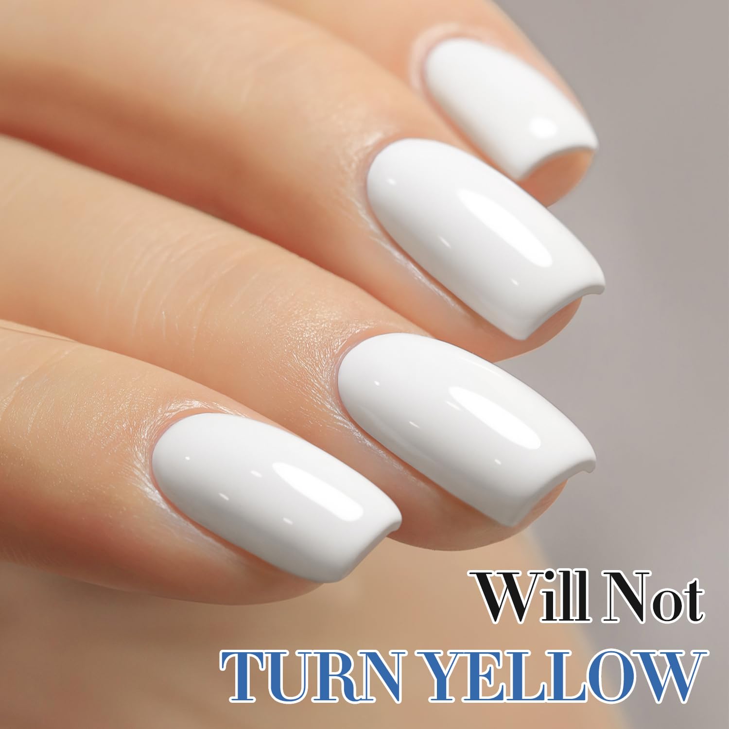 Double Rhythm 15ML No Wipe Gel Top Coat Base Coat Iridescent Glitter Shimmer 2 in 1 Nail Polish Soak Off Manicure DIY Home Salon (Clear)-BrightBean Baby