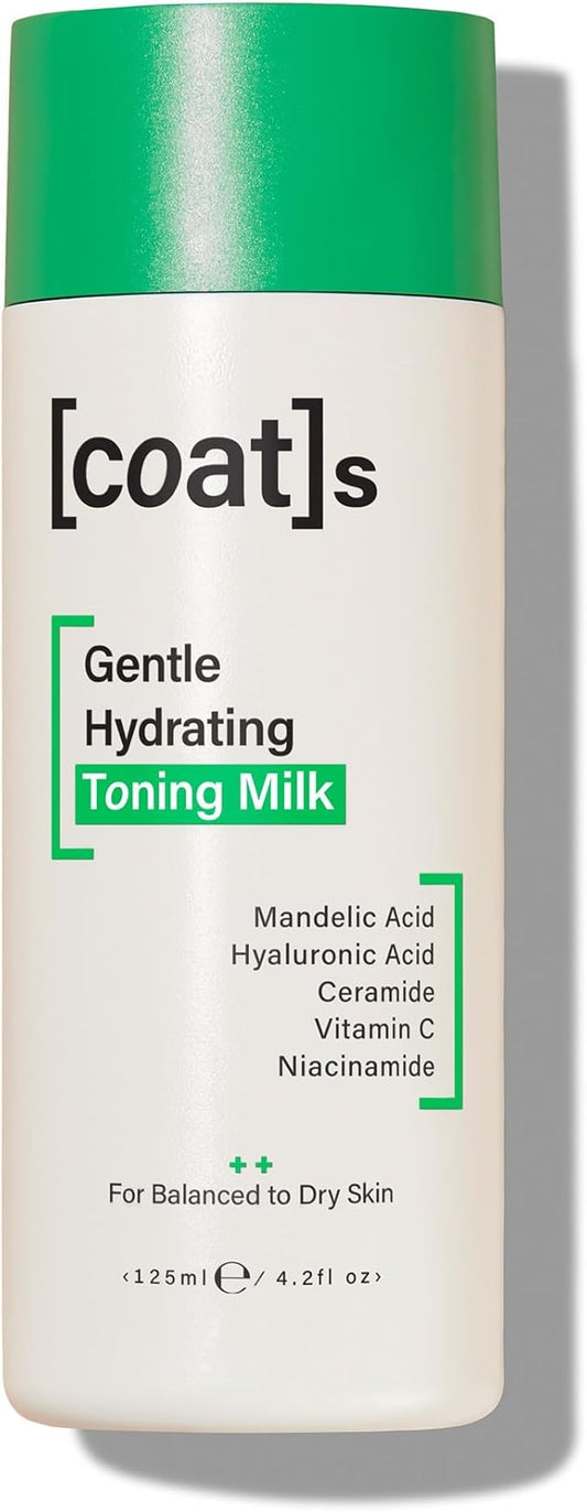 Coats Gentle Hydrating Toning Milk – Hydrates, Protects + Exfoliates to Help Prevent Breakouts – Dermatologically Approved + Clinically Proven – 4.2 oz-BrightBean Baby