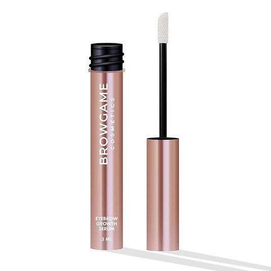Eyebrow Growth Serum - Provides Full, Healthy And Well Defined Eyebrows - High Technology Formula - Vegan And Cruelty Free - Flexible Applicator Developed Specifically For Brows - 0.1 Oz-BrightBean Baby