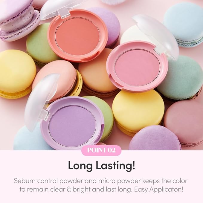 ETUDE Lovely Cookie Blusher #BE101 Ginger Honey Cookie 4g | Glowing & Natural Powder Blush with Long-Lasting Sebum Control | Easy Application | Puffy Cushion for a Lovely Makeup Look-BrightBean Baby