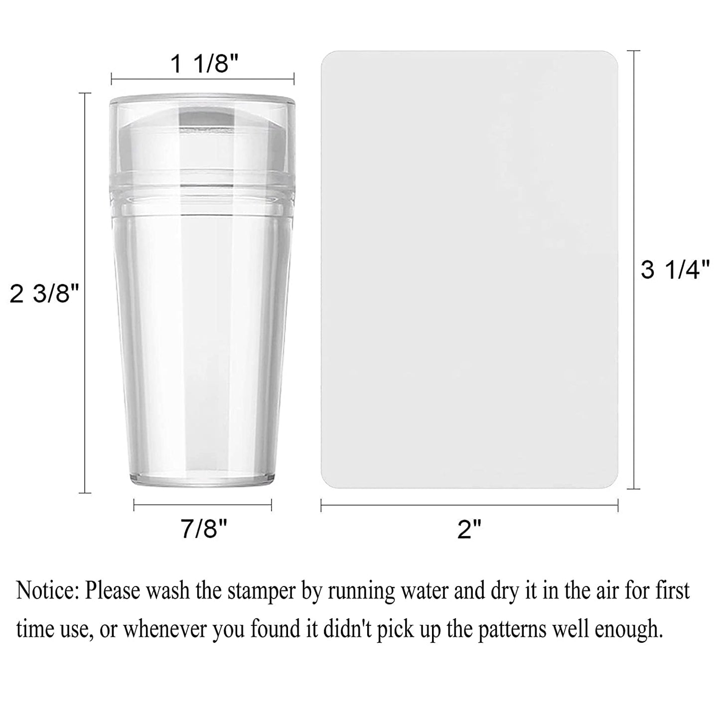 AddFavor Nail Stamper Kit - 6pcs Flower Lace Vine Stamping Plates with Silicone Stamper, Scraper & DIY Manicure Stencils-BrightBean Baby