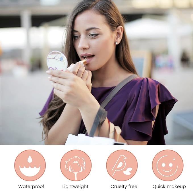 Cream Blush Stick for Cheek and Lip Tint, Multi Use as Highlighter Makeup and Blush Stick for Older Women & Mature Skin(#3 Brighten)-BrightBean Baby