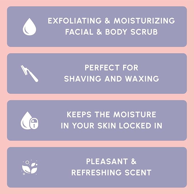 Brooklyn Botany Vitamin C Honey Sugar Scrub for Body 10 oz – Deeply Hydrating and Gently Exfoliating Body Scrub for Women and Men – Moisturizing and Nourishing the Skin-BrightBean Baby