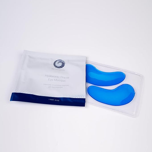 Bio-Therapeutic Hyaluronic Repair Eye Masque 10 pack Under Eye Nourishment, Skin Brightening, Smoothing Hyaluronic Acid, Glowing and Dewy Skin-BrightBean Baby