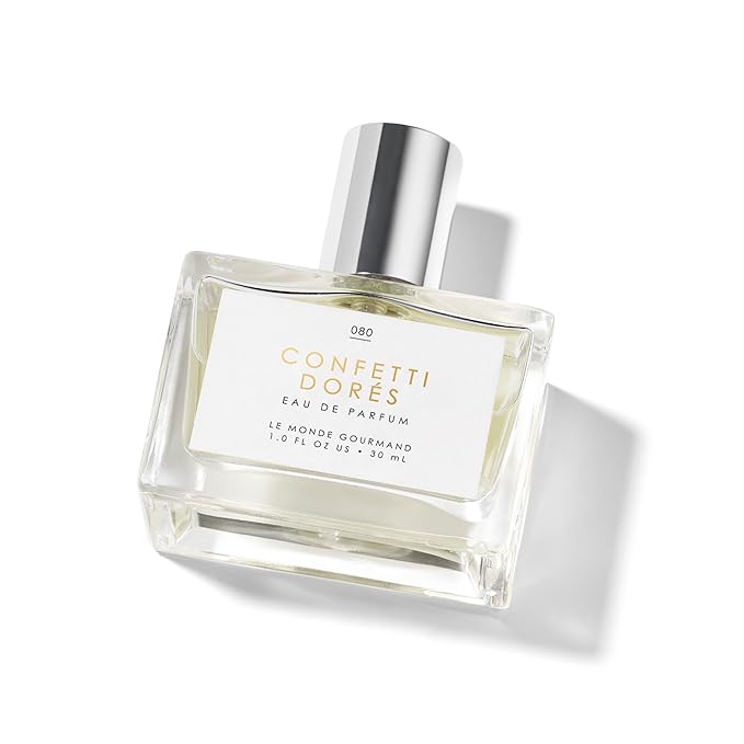 Le Monde Gourmand Confetti Dorés Eau de Parfum- 1 fl oz (30ml) - Birthday Cake, Vanilla, Rose Perfume Notes-BrightBean Baby