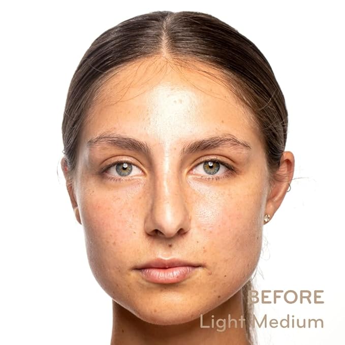 pūrlisse Youth Glow Vitamin C CC Cream SPF 50: Cruelty-Free & Clean, Paraben & Sulfate-Free, Full Coverage, Hydrates with Hyaluronic Acid | Light Medium 1.4oz-BrightBean Baby