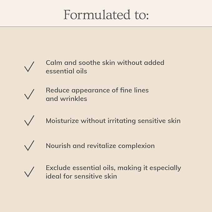 Annmarie Skin Care Herbal Facial Oil For Sensitive Skin - Unscented Facial Oil With Squalane, Sacha Inchi Oil + Camellia Seed Oil (15Ml / 0.5 Fl Oz)-BrightBean Baby