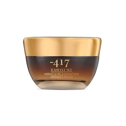 '-417 Dead Sea Cosmetics Miracle Rejuvenation Wrinkle Filler With Jojoba Oil & Collagen for Instant Visible Lifting and Smoothing - 100% Vegan-BrightBean Baby
