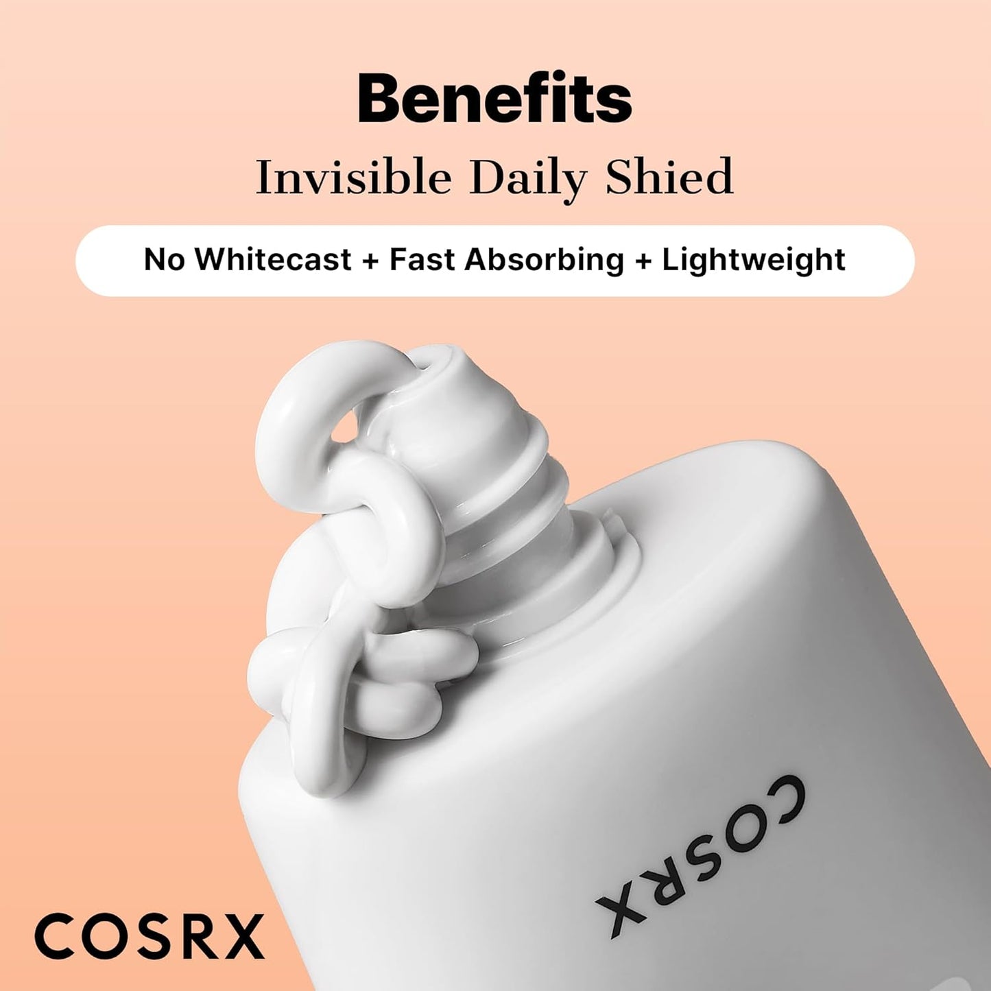 COSRX Vitamin E Vitalizing Face Sunscreen SPF 50, 1.69 fl oz, SPF Moisturizer, Lightweight under Makeup, Travel Essentials, Summer Essentials, Korean Skin Care, Korean Sunscreen for Face-BrightBean Baby