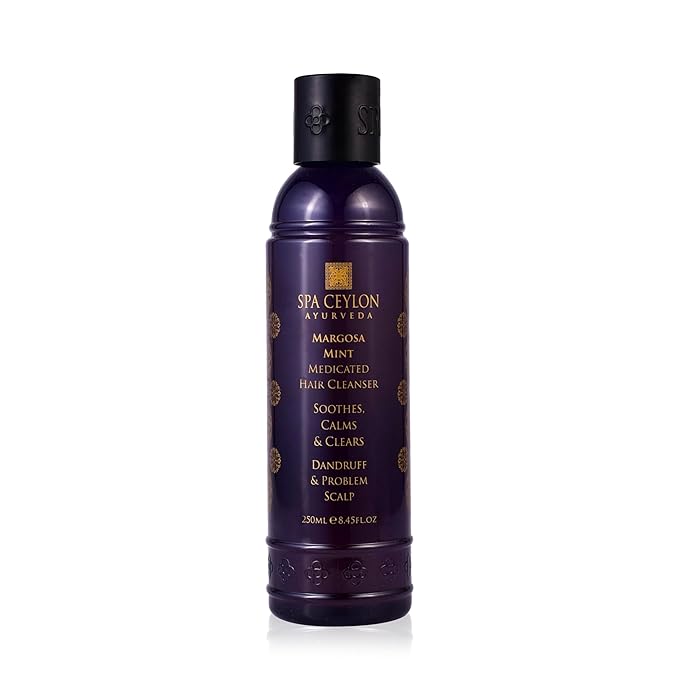 SPA CEYLON Margosa Mint Medicated Hair Cleanser | Powerful Formula for Dandruff & Scalp Problems | Itching | Flaking | Hair and Scalp Wellness-BrightBean Baby