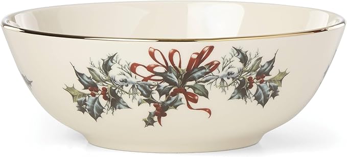 Lenox 897094 Winter Greetings Dinnerware Place Setting Bowls, Set of 4, Christmas