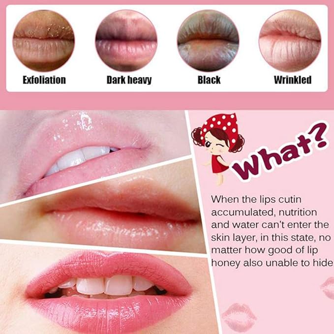 Lip Mask, 30PCS Collagen Crystal Pink Lip Care Gel Pads Treatment, Moisturizing Anti-Wrinkle Anti-Aging Firm Hydrate Lips, Remove Dead Skin Moisture Essence Make Your Dry Lip Attractive Sexy-BrightBean Baby