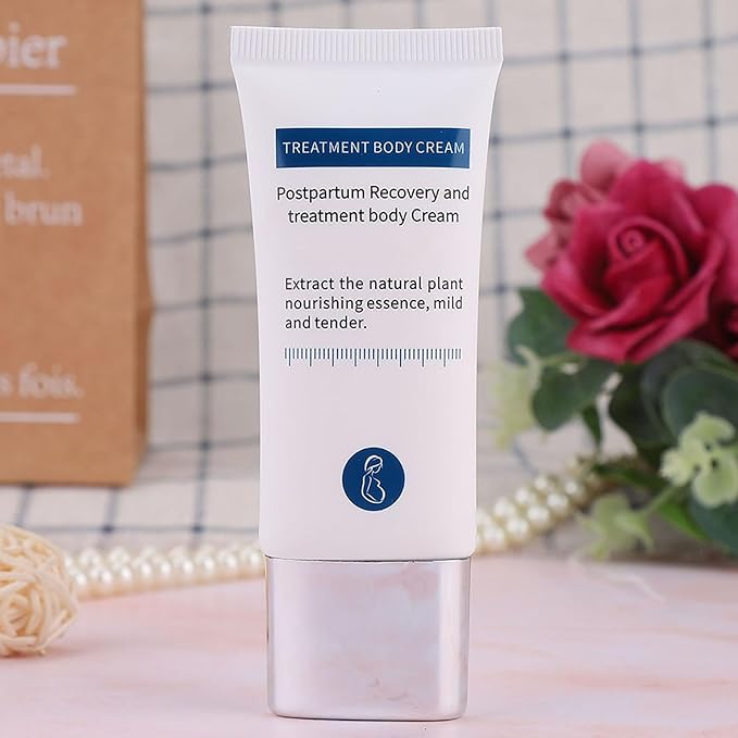 Generic Stretch Marks Removal Cream, Reduce Old Marks, Restore Elasticity, Firm & Lift Skin, Safe & Ingredients, 30g, Compact Size-BrightBean Baby