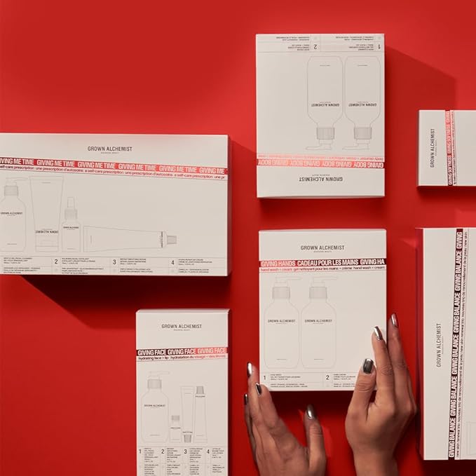 Grown Alchemist Hand Care Kit: Hand Wash & Hand Cream 500mL-BrightBean Baby