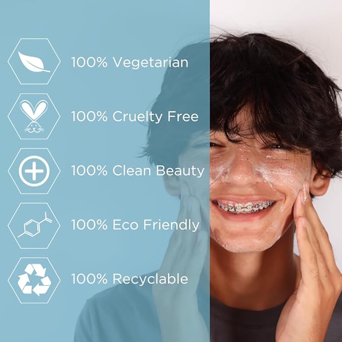 Hey Honey Skincare Be Clear 3-Step Acne Clearing Kit |Clear Face Wash, Deep Pores Cleansing, Overnight Treatment | with Propolis & Honey | Clear Blemish Skin Purifying Formulas | 3-Piece Kit-BrightBean Baby