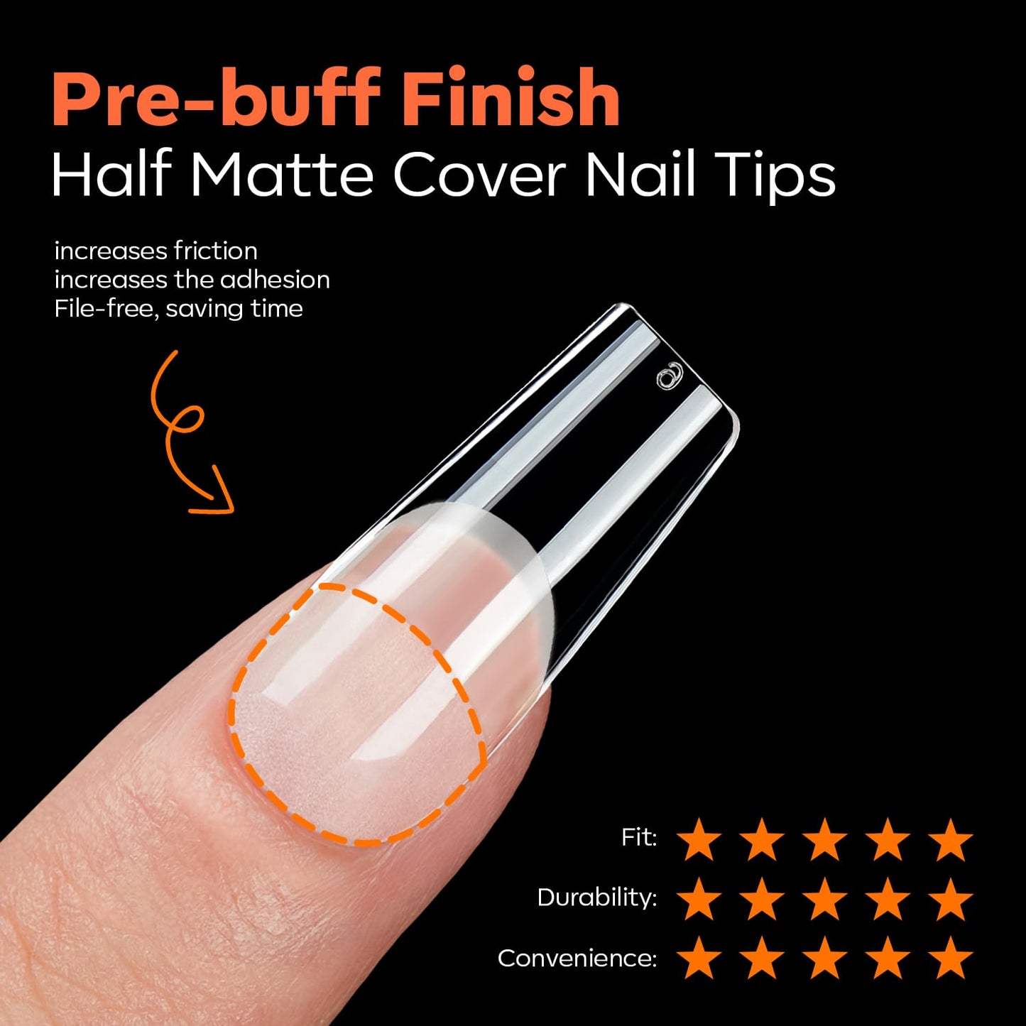 modelones Medium Square Nail Tips, Pre-shaped Soft Gel Tips Fake Nails False Acrylic Clear Full Cover Press on Extension Kit Gel Manicure DIY at Home 216PCS 12Sizes-BrightBean Baby