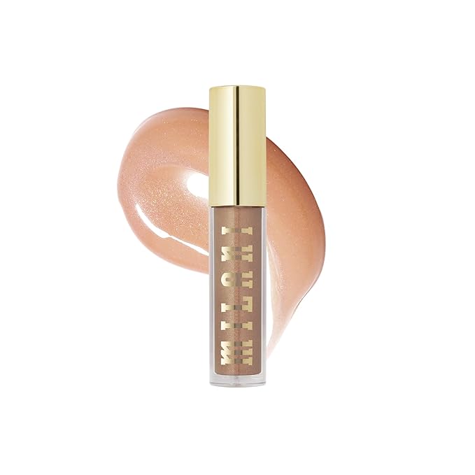 Milani Keep It Full Nourishing Lip Plumper (0.13 Fl. Oz.) Cruelty-Free Lip Gloss for Soft, Fuller-Looking Lips (Nude Shimmer)-BrightBean Baby