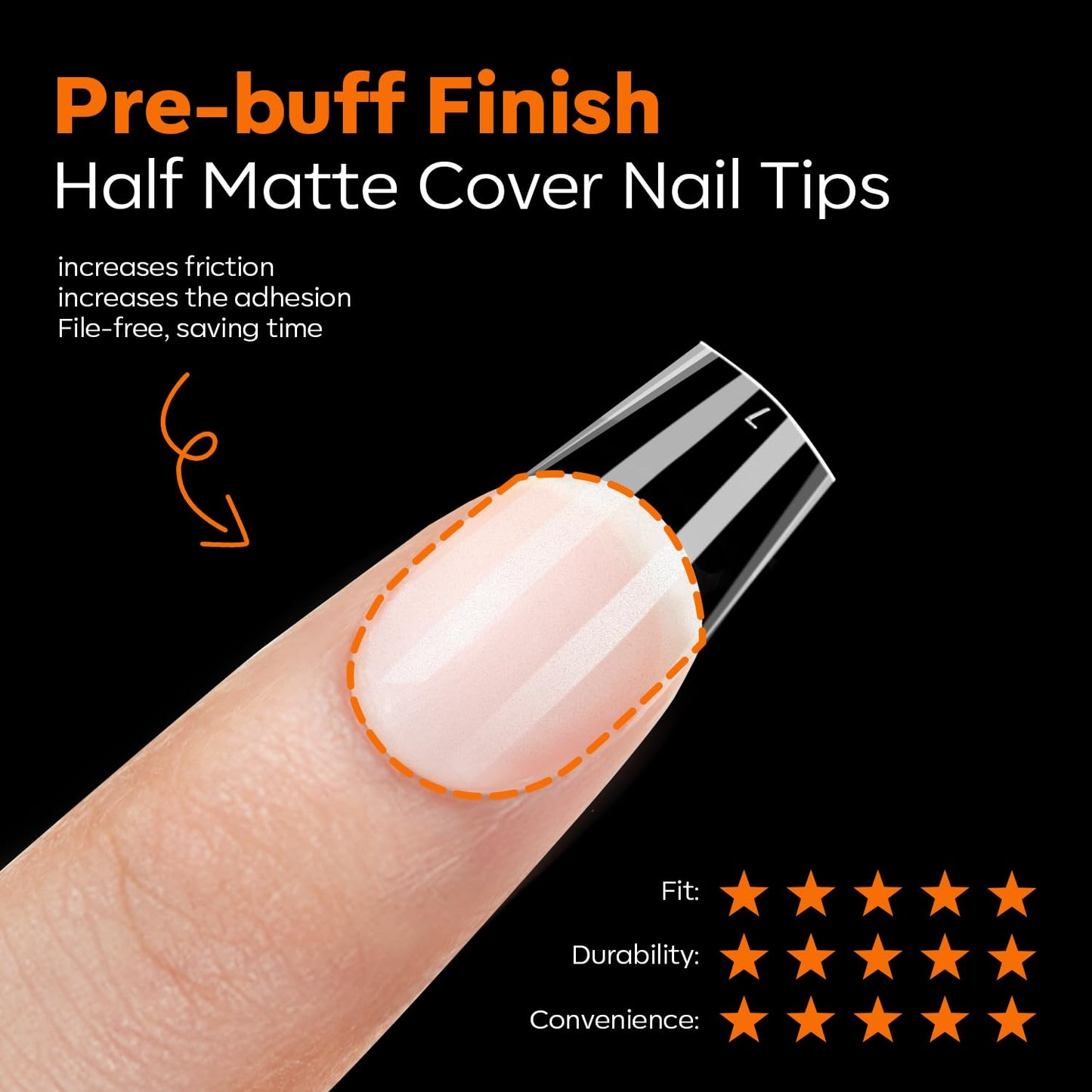 modelones Short Coffin Nail Tips, Pre-shaped Soft Gel Tips Fake Nails False Acrylic Clear Full Cover Press on Extension Kit Gel Manicure DIY at Home 216PCS 12Sizes-BrightBean Baby