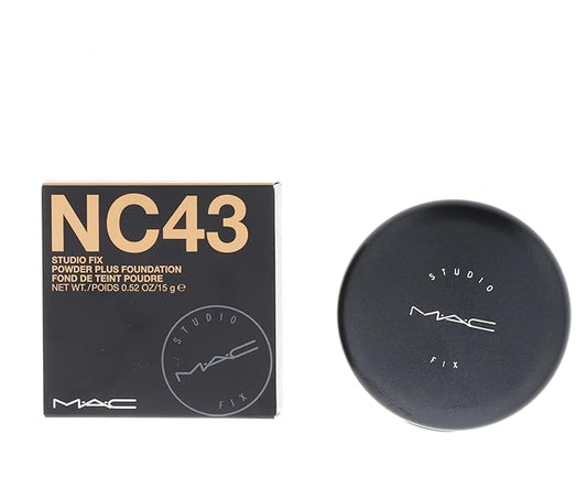 MAC Studio Fix Powder Plus Foundation - NC43 15g/0.52oz-BrightBean Baby