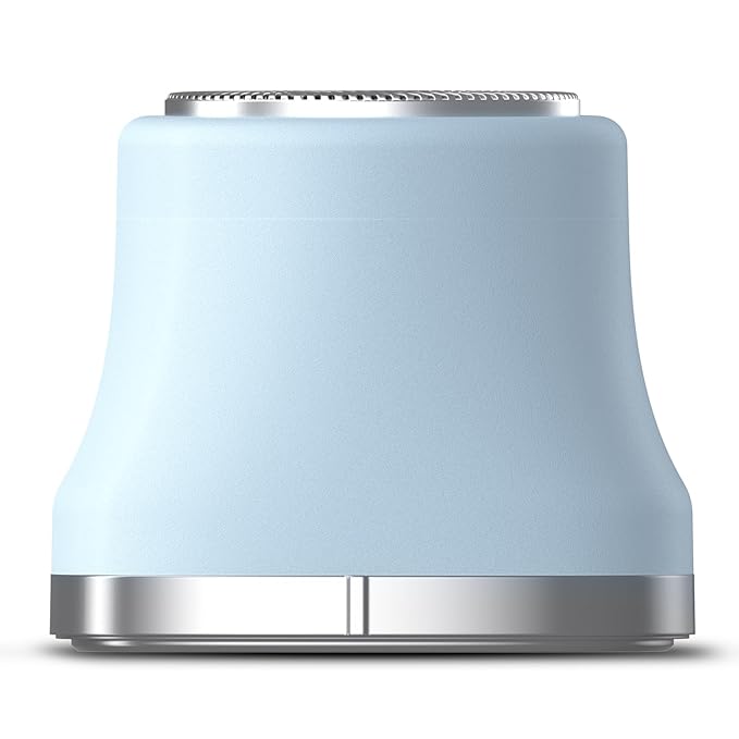 Replacement Facial Shaving Head - Detachable Blade for Smooth Shaving, Blue.
